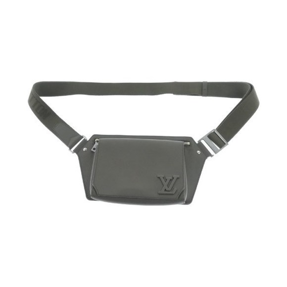 Louis Vuitton Takeoff Sling Aerogram Leather Shoulder Bag for Women Gray - Picture 1 of 11